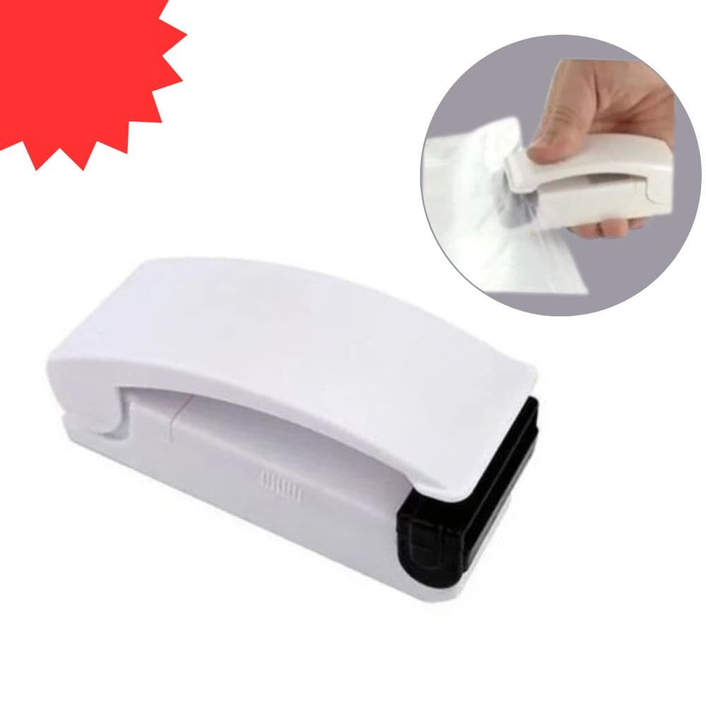 Mini Seladora Portátil De Embalagens Para Alimentos a Pilha