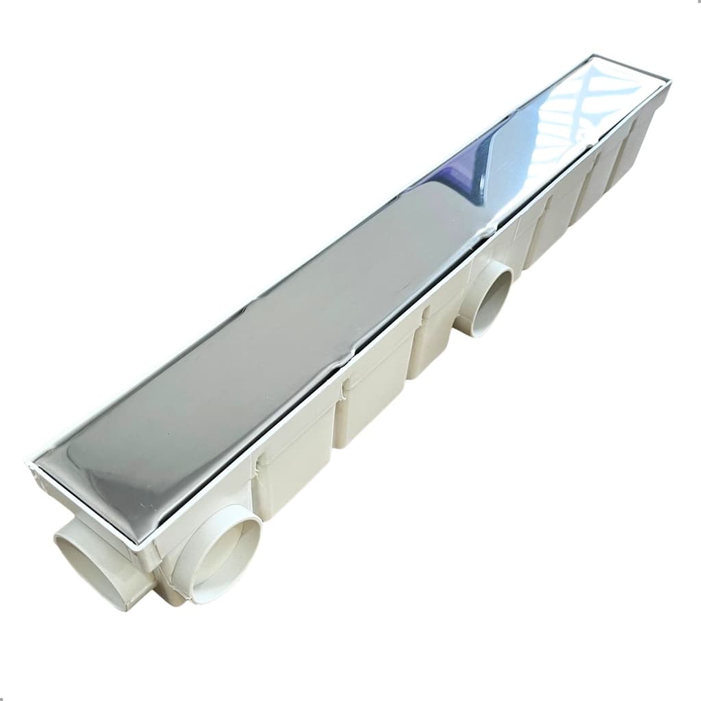 Ralo Linear Invisível 6X50 Sifonado Lamina Oculta Inox
