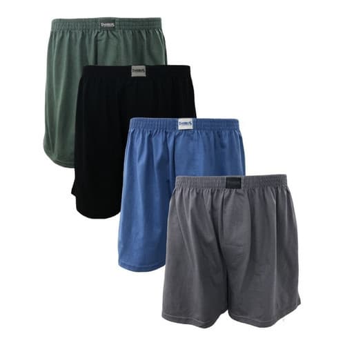 Kit 5 Cueca Samba Canção SEM ABERTURA FRONTAL Plus Size 100% Algodão Conforto