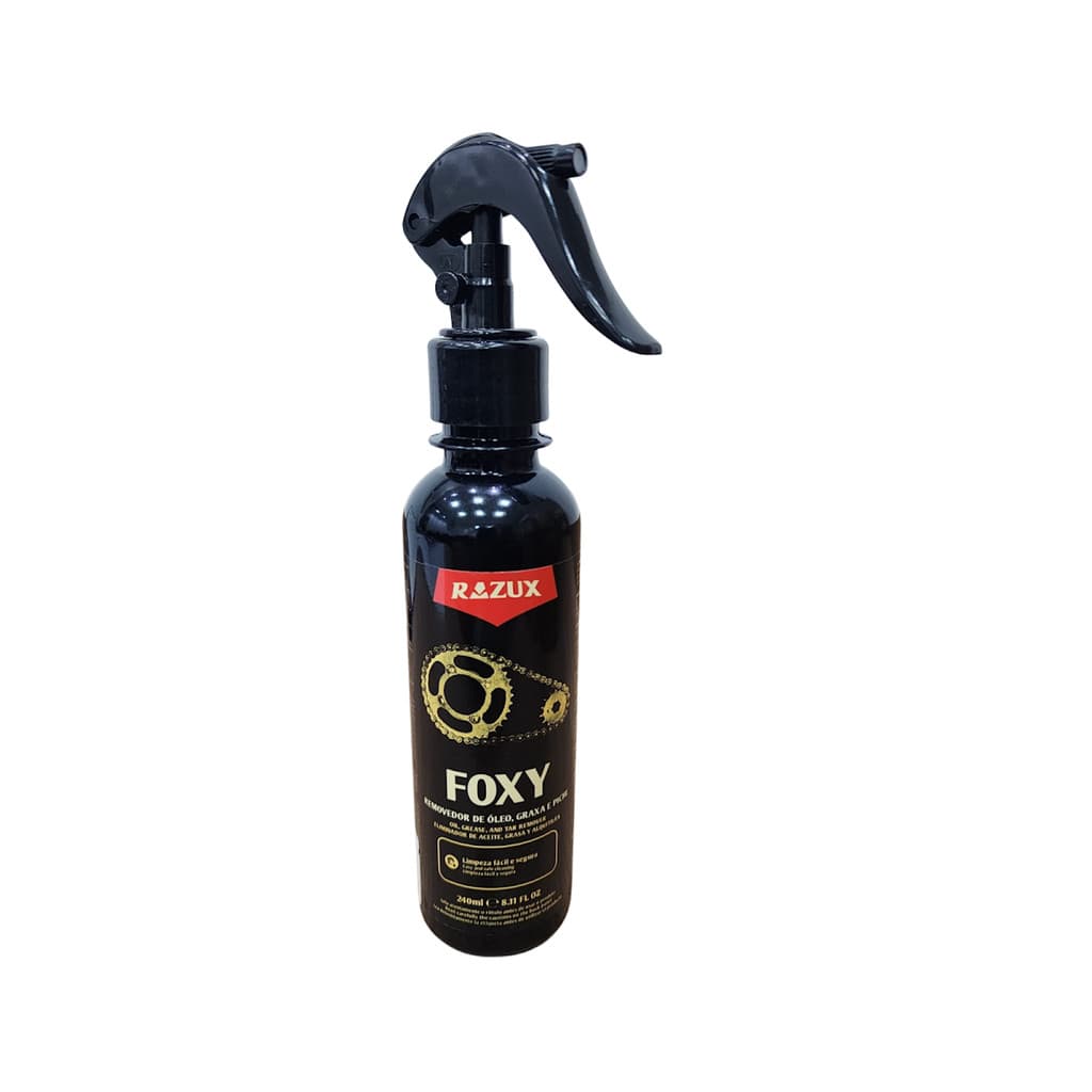 Limpa Corrente Foxy Removedor Óleo Graxa Piche Razux 240ml Ref: 2050006