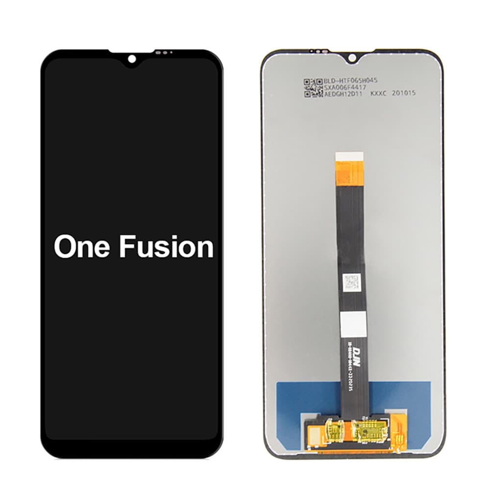 6.5'' Display Para Moto One Fusion Tela Frontal Touch Compatível Xt2073-2 Lcd Com Aro