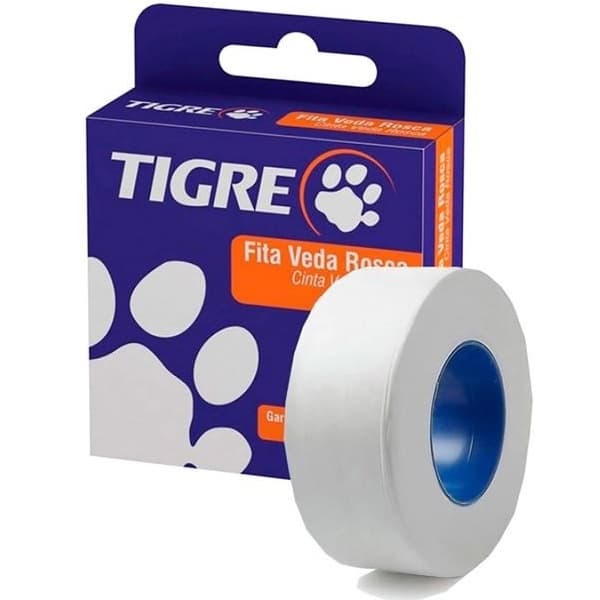 Fita Veda Rosca Tigre 18mm x 10m, 25m ou 50m