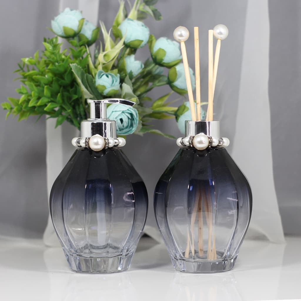 Saboneteira Liquida + Difusor Aromas Frasco de Vidro Lampe