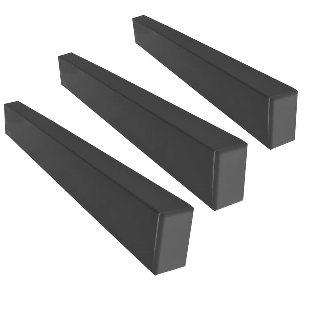 Suporte para Pia de Chumbar 60cm 3 pçs Bancada Grapa Granito