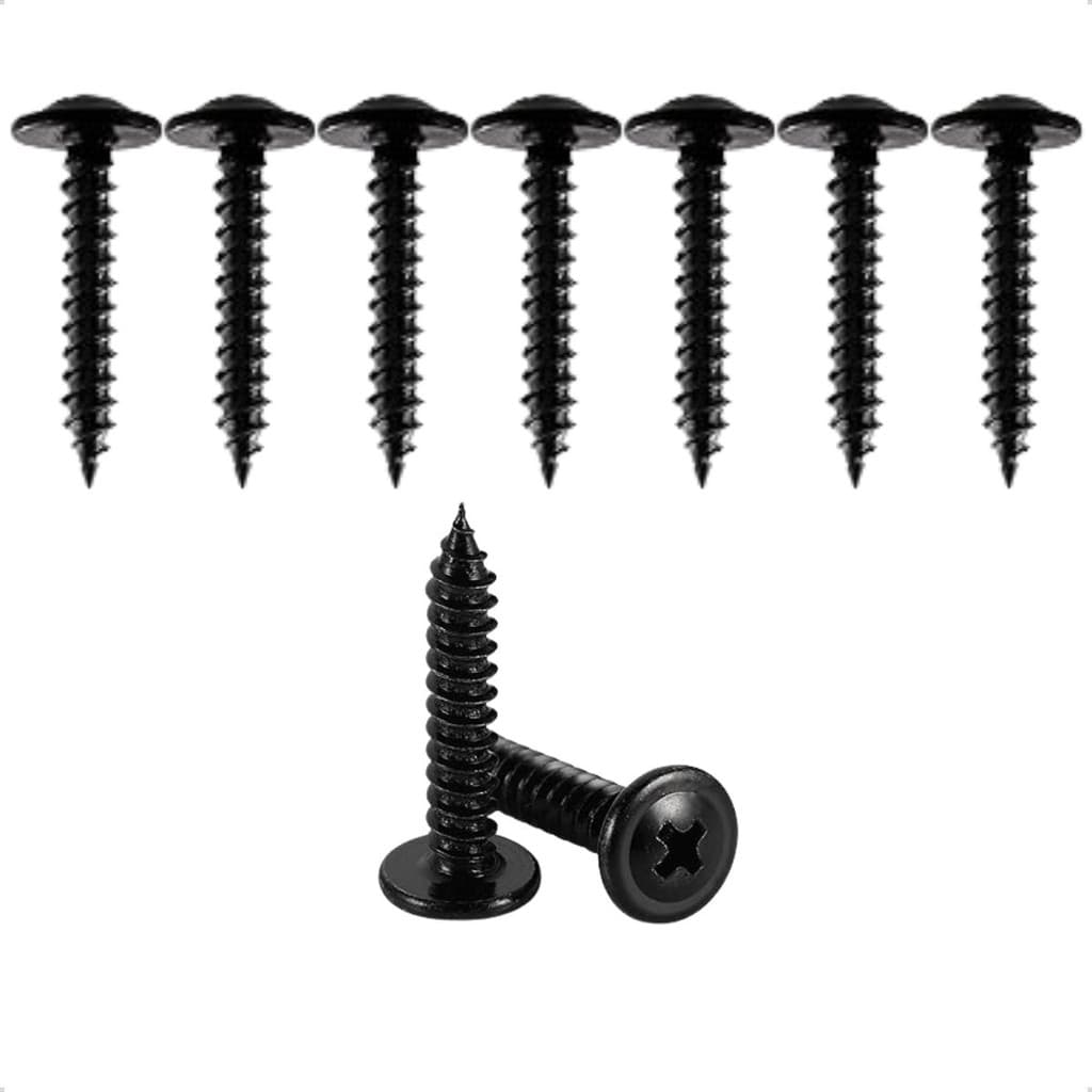 Kit 10 Parafuso Flangeado 4,2x22 Cabeça Philips Zincado Anticorrosivo Ideal Para Madeira e Metal