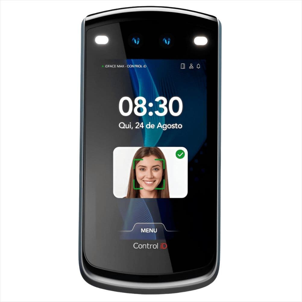 CONTROLE DE ACESSO IDFACE MAX PROX ASK MODERNO COM TELA 7°