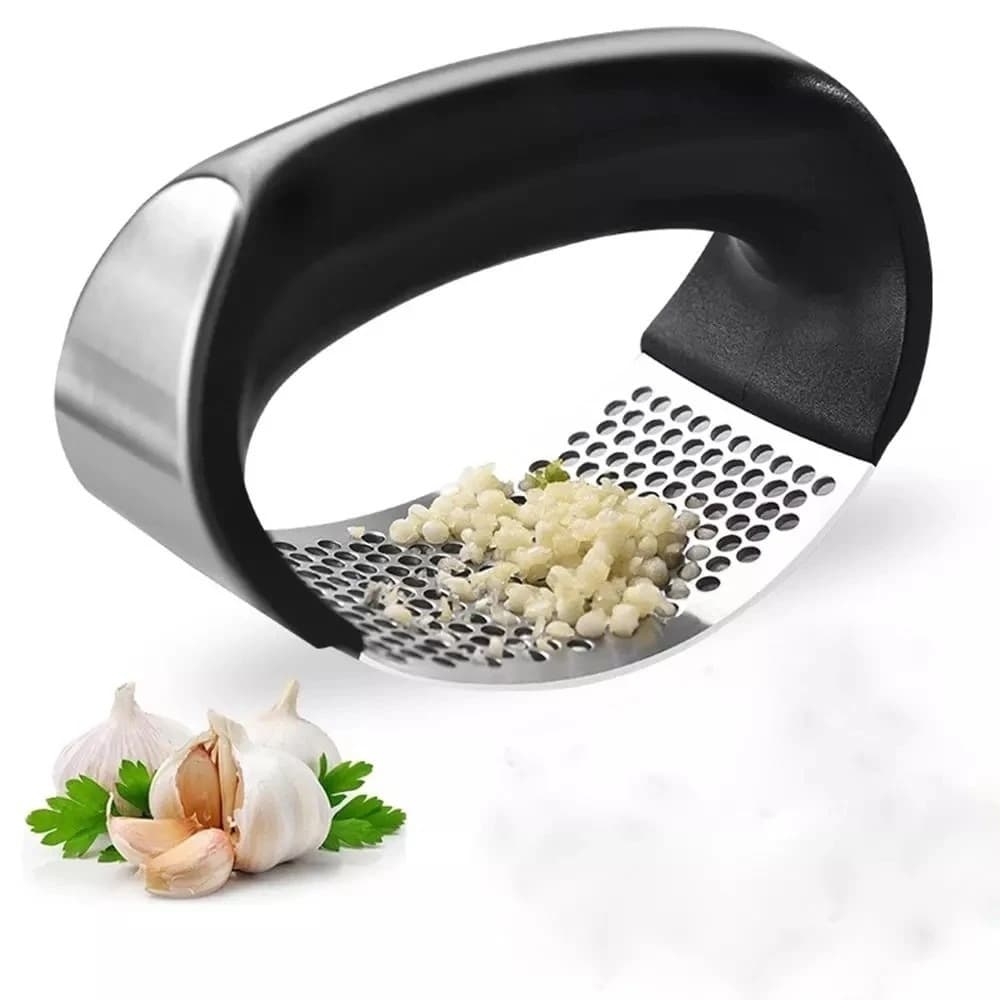 Espremedor Amassador Triturador De Alho Manual Cozinha
