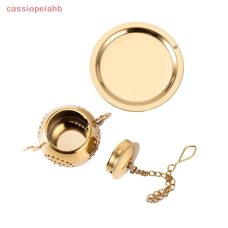 (cassiopeiahb) Filtro De Chá Metálico Em Forma De Bule Solto Infusor De Aço Inoxidável Bul