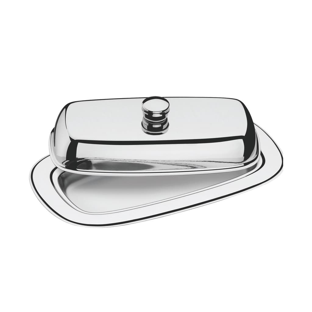 MANTEIGUEIRA SERVICE AÇO INOX RETANGULAR TRAMONTINA