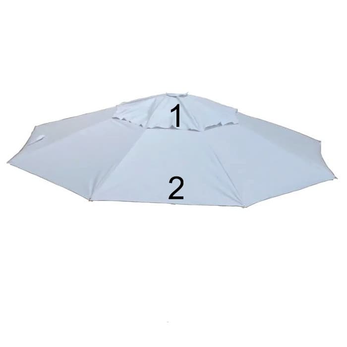 Tecido p/ Forrar Guarda Sol Parafusado Madeira 8V 117cm 2,4m