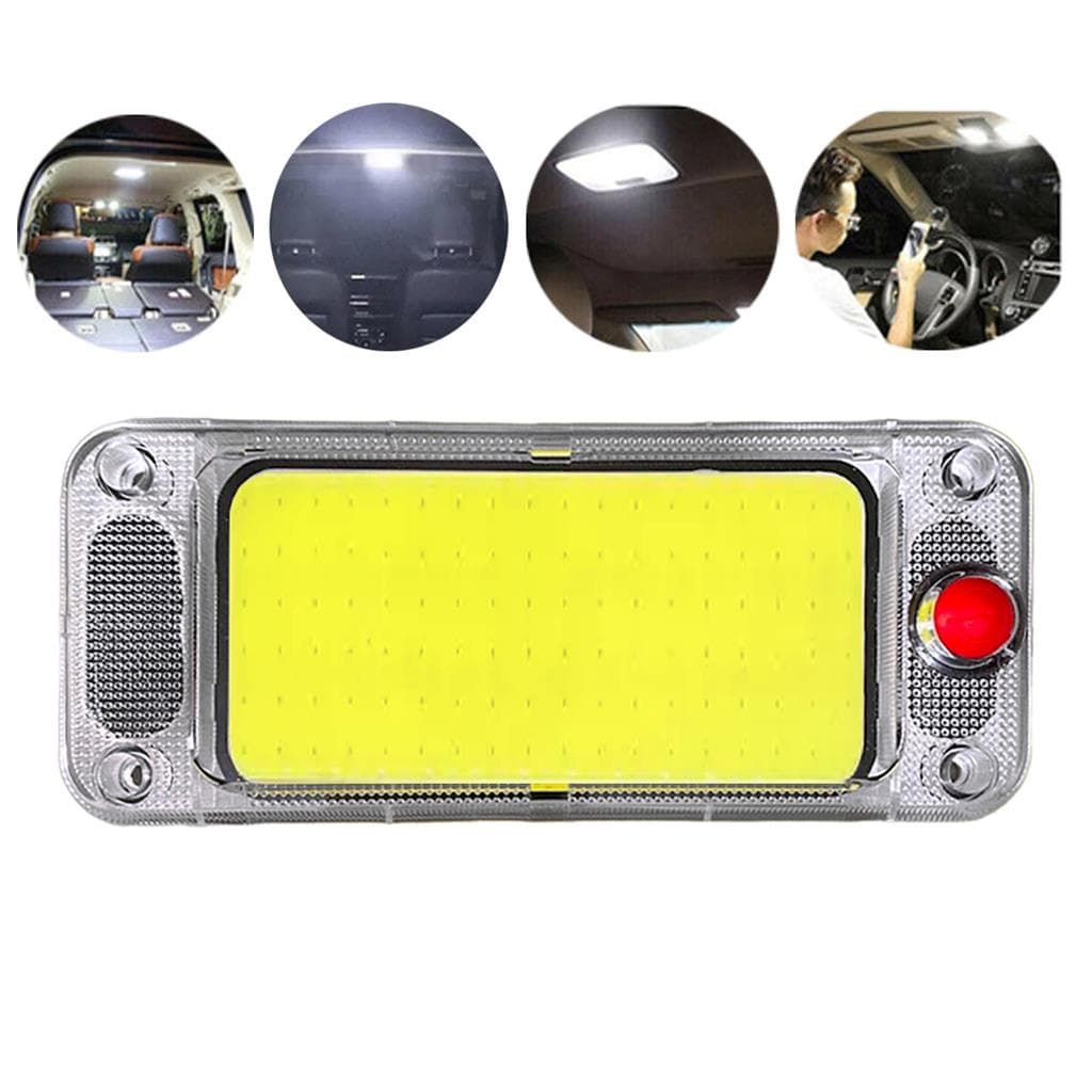 Luz Cortesia Placa Led Universal Interna Teto Carro Caminhao