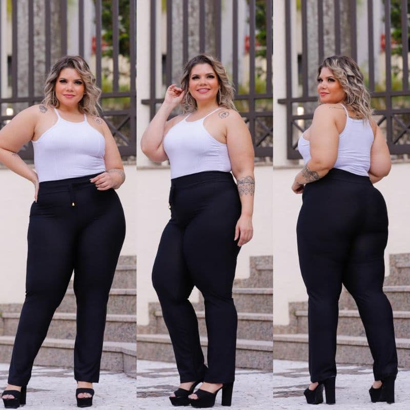 Calça Suplex e Canelada Lisa e Listrada,tamanho GG, veste do 44 ao 48,Novidade! Verão!