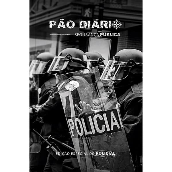 Livro - Devocional Pão Diário Edição Especial Segurança Pública 2024  Capa Policial - O Devocional mais lido no mundo