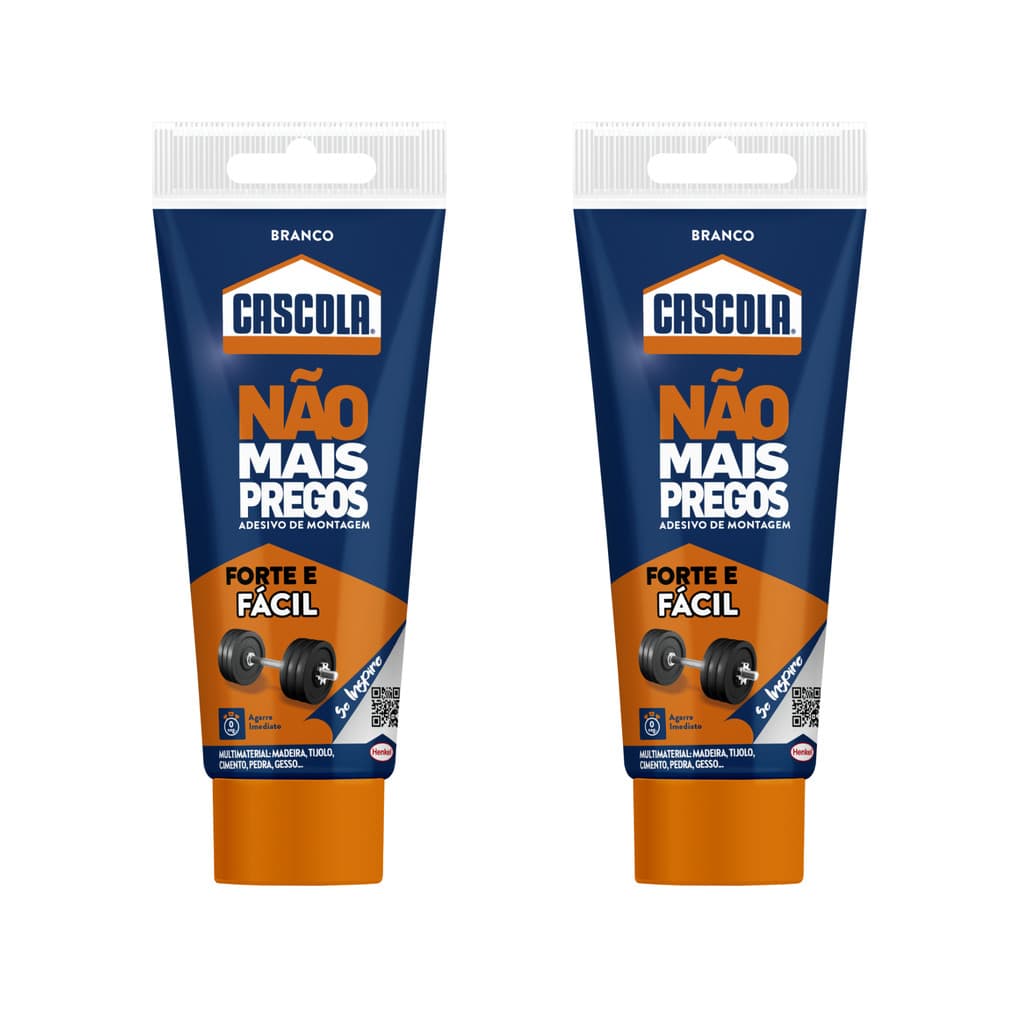 Kit com 2 Adesivos de Montagem Não Mais Pregos 85g Cascola