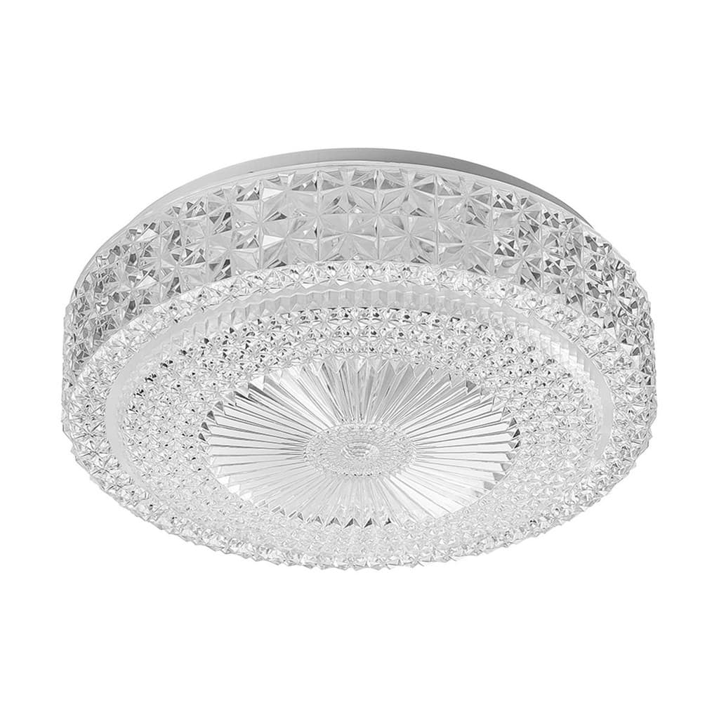 Plafon De Led Sobrepor Redondo Shine Liso 18W Blumenau