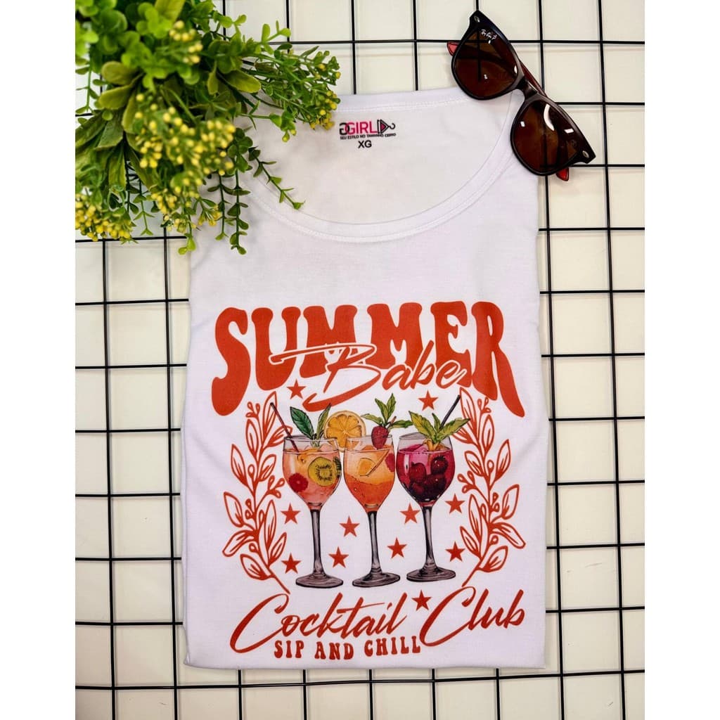 Camiseta Bebidas Verão p ao G3.
