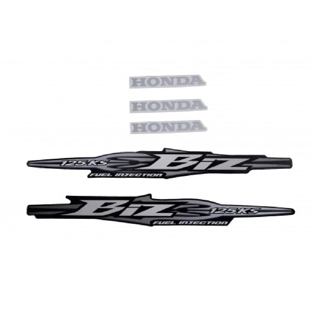 Jogo Adesivos C125 Biz KS 2009 Preta LBM