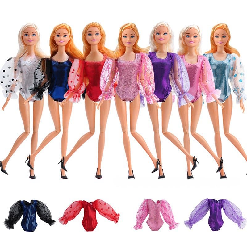 Apropriado para 30 centímetros bonecas, conjuntos de maiô, verão bikini jogos, menina brinquedos