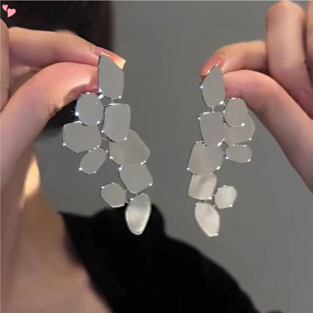 Brincos De Liga Longa Irregular Geométrica Declaração Emaranhado Para Mulheres Exagerados Boho Big Metal Moda Jóias Presentes