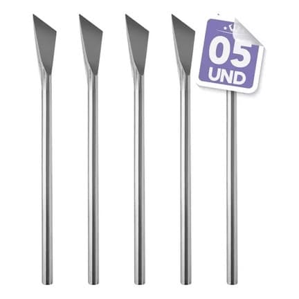 Kit com 5 Bisturi Aço Inox Profissional Calosidade