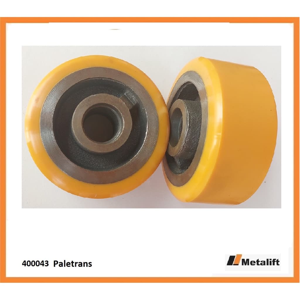 Roda De Apoio Paletrans 400043 Pt16 Ptfast - 125x50mm