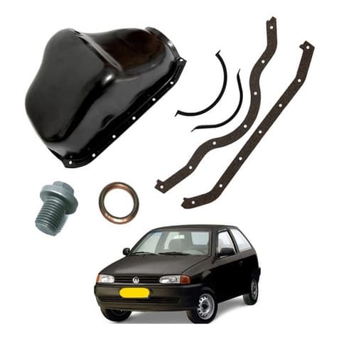 Carter Oleo Motor + Junta + Bujão Gol Motor Cht 1.0 E 1.6