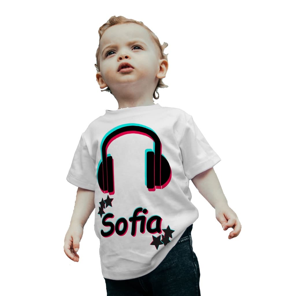 Camiseta Camisa Festa Infantil Tik toker Personalizada Nome 2