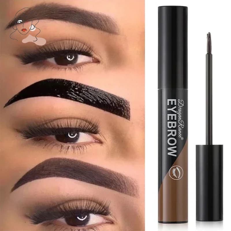 Peel Off Dye Eyebrow Cream De Sobrancelhas Semi-Permanente À Prova D'água Tattoo Tint Tearing Gel Maquiagem Para