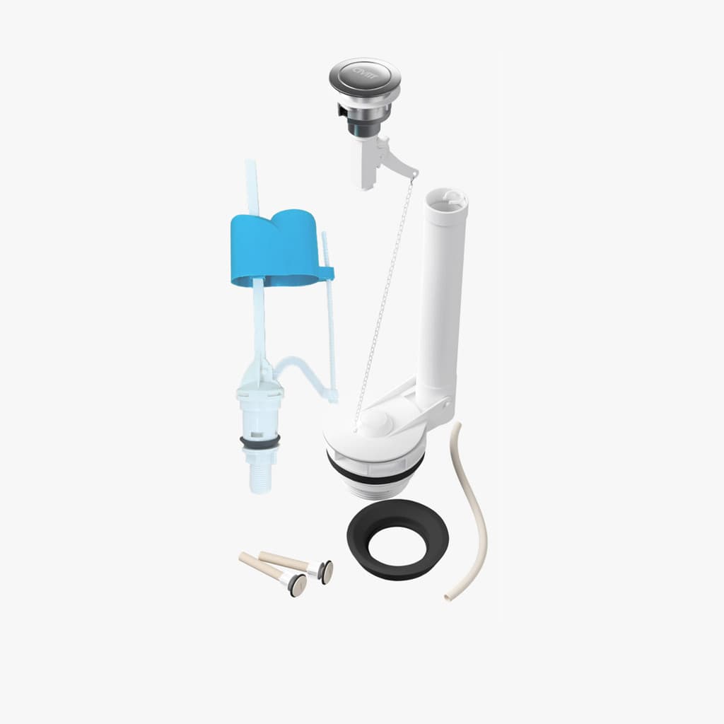 Kit Completo Convencional com Acionador Superior Simples P/ Caixa acoplada