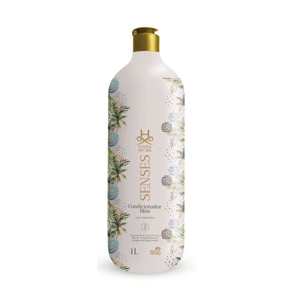 Condicionador Hydra Pet Spa Senses Bliss 1l Pet Society
