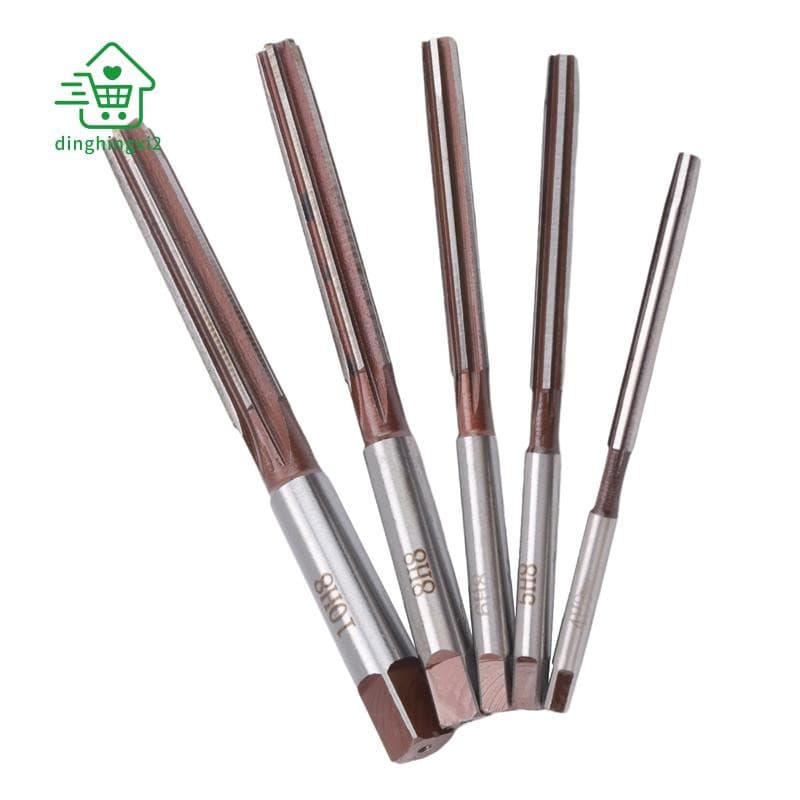 Conjunto De Alargadores Manuais De Flautas , 5 Peças H8 Chucking Haste Reta 4mm/5mm/6mm/8mm/10mm