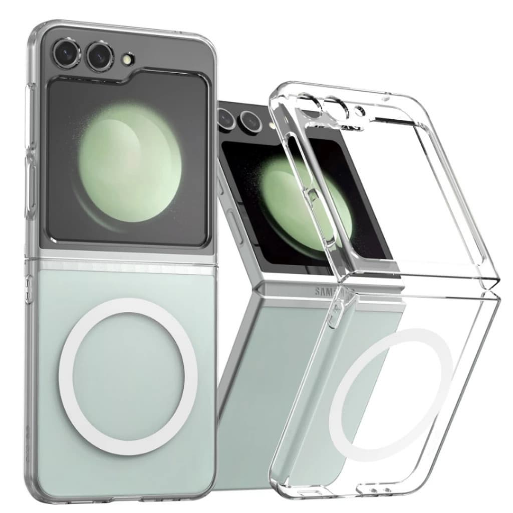 Capa Indução Magsafe Transparente Samsung S24 S24 ULTRA LINHA Z FLIP Z FOLD