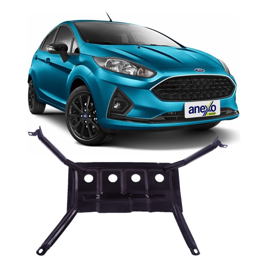 Protetor De Cárter Aço New Fiesta 2013 A 2021 Protetor 1mm