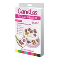Caneta para Decorar Alimentos com 8 un. Mago