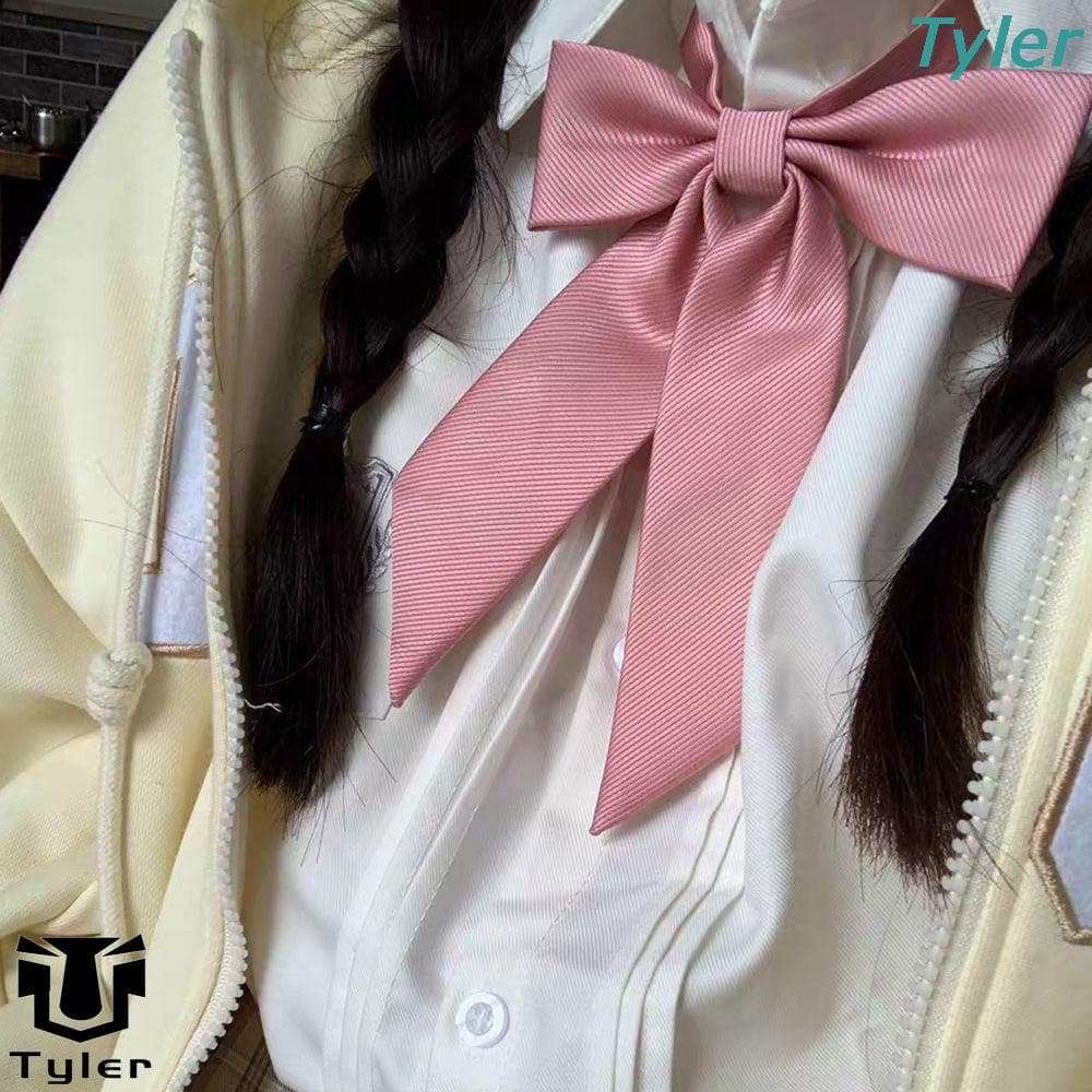 TYLER Gravata De Casamento Feminina De Laço Multicolor Elegante JK Twill Weave