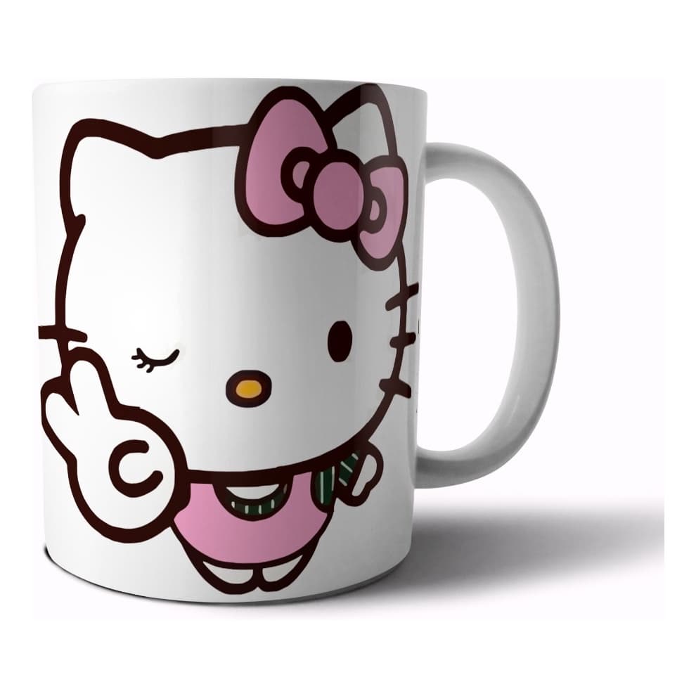 Caneca Porcelana Hello Kitty (varios Modelos) 325ml - Presente Personalizado