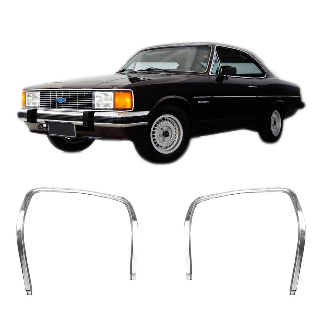 Friso Lanterna Dianteira Opala Caravan 1980 a 1987 Dir e Esq