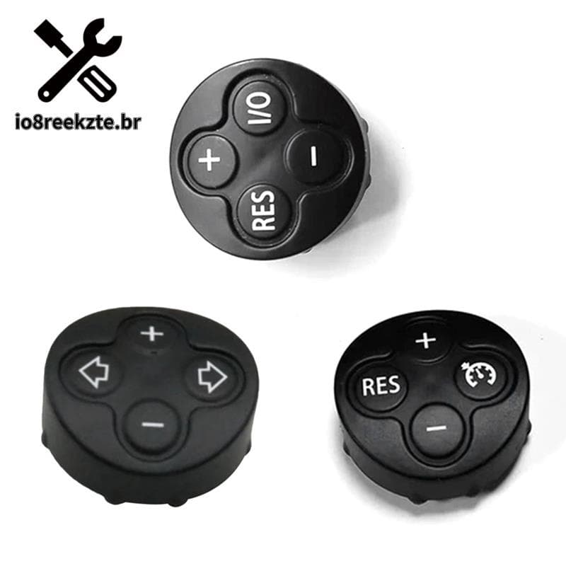 Para BMW MINI Cooper R55 R56 R57 R58 R59 R60 R61 Tampa Do Botão De Ajuste De Volume Volante De Cruzeiro