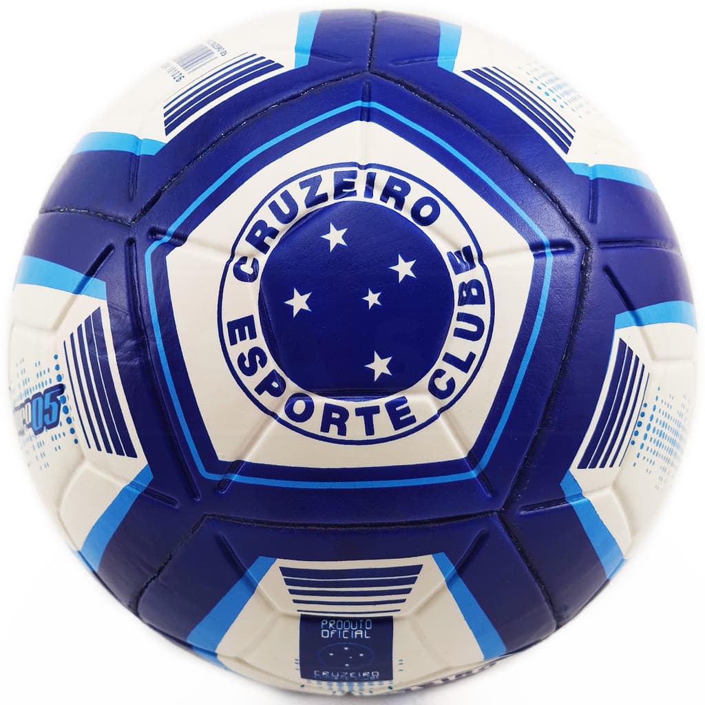 Bola De Futebol Oficial Licenciada Cruzeiro Campo - Dualt