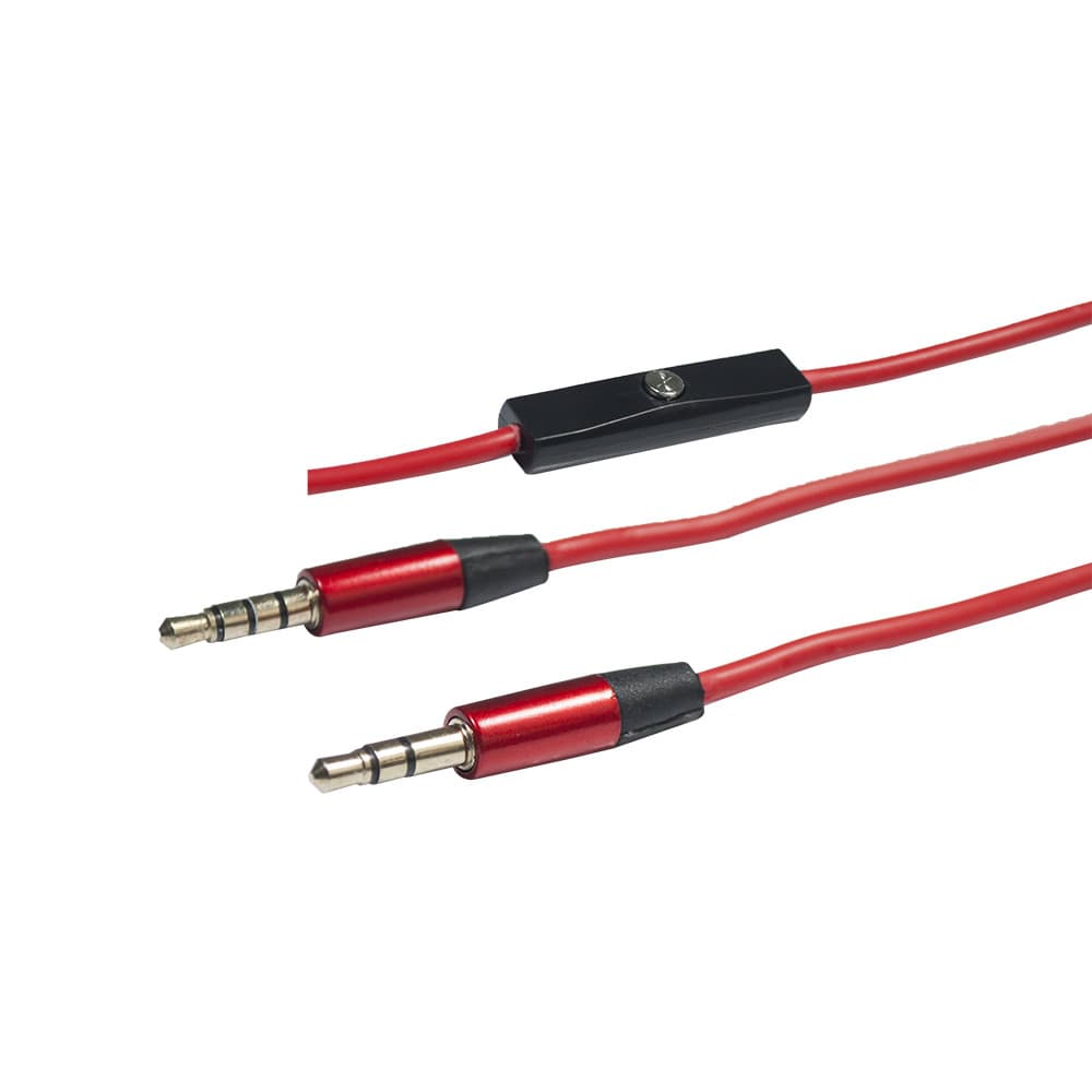 CABO DE AUDIO P2 X P2 COM MICROFONE X-CELL - XC-P2-M