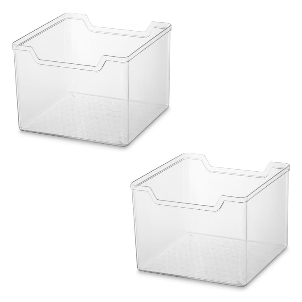 2 Organizadores Modular Multiuso Cozinha Roupa Alimentos