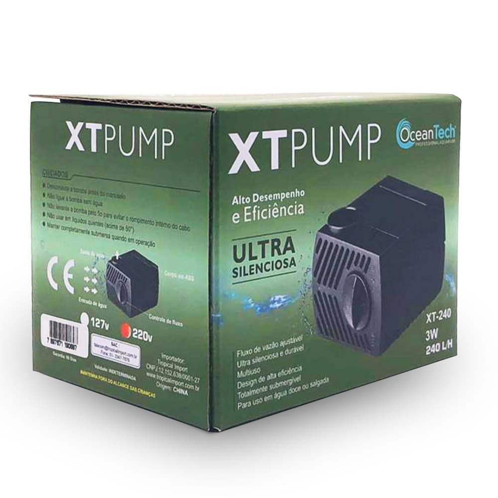 Bomba Submersa Ocean Tech XT 240 - 3W 240L/h