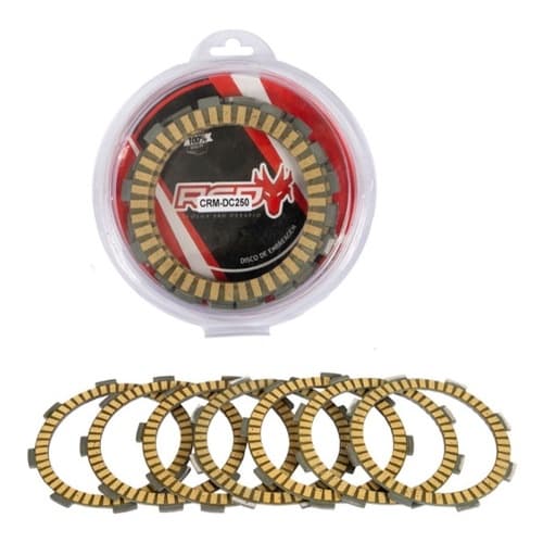 Kit Disco Embreagem Hi Sinterizado Honda Crf250f 6discos Oem