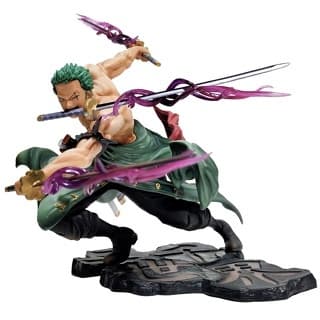 Boneco Zoro Roronoa  One Piece Action figure Colecionavel one piece