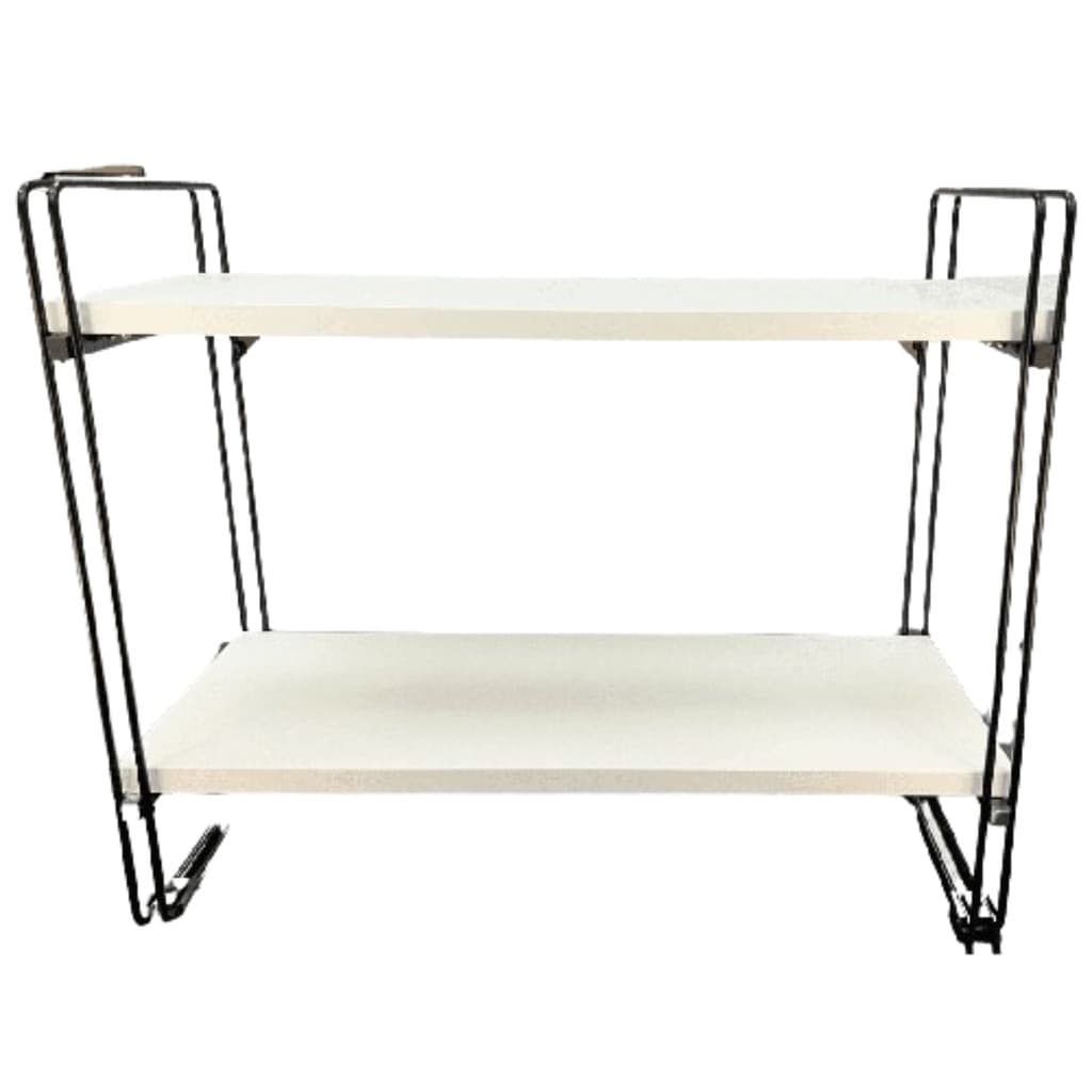 Prateleira 25 cm x 49 cm - Super Luxo c/Suporte Preto