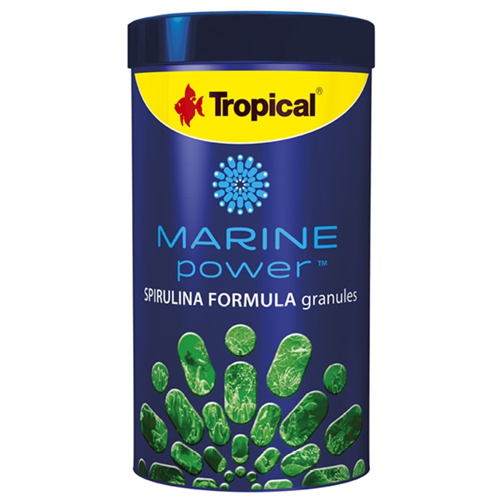 RAÇÃO TROPICAL MARINE POWER SPIRULINA FORMULA GRANULES - 150 gr
