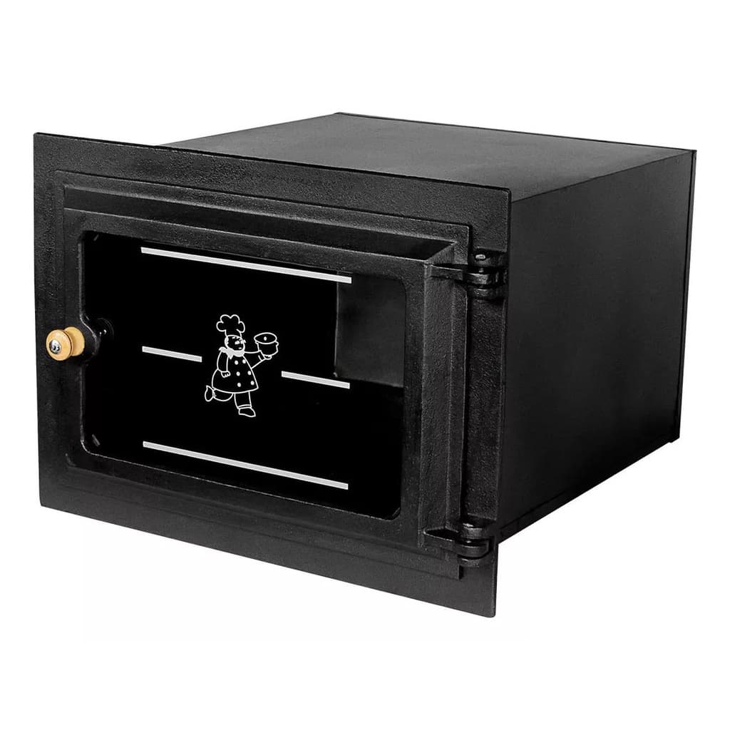 FORNO QUADRADO COM VIDRO CAIXOTE 0,90MM GRANDE