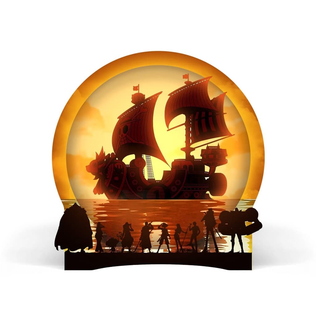 Luminária Circular One Piece Por do Sol