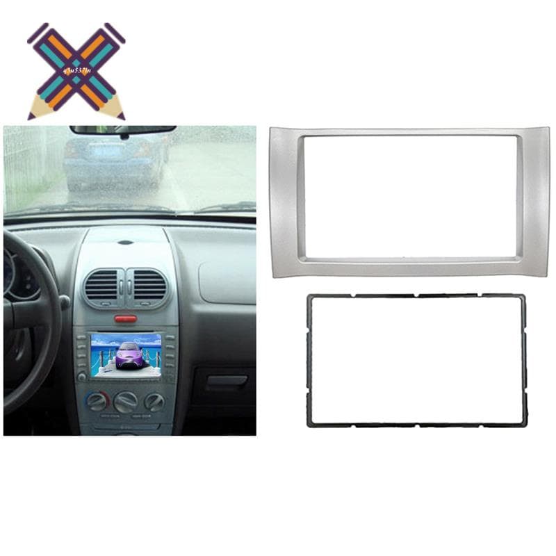2Din Car Fascia Para Kimo CHERY (A1) J1 Painel Estéreo Fascias