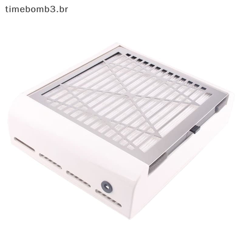 Novo Aspirador De Pregos Coletor De Pó De 40W Filtro Unhas Manicure Tela De Sucção De Placas De .